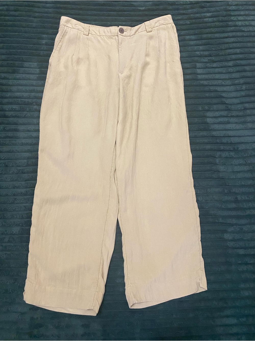 a new day Beige Wide-Leg Trousers